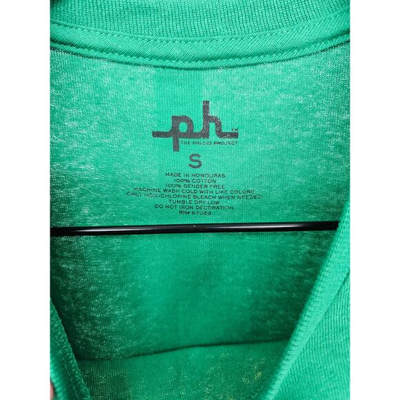 Phluid Project Mens Sz S Short Sleeve T Shirt Pride Ally Green - Picture 2 of 3